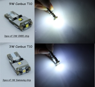 T10 9W CREE CANBUS
